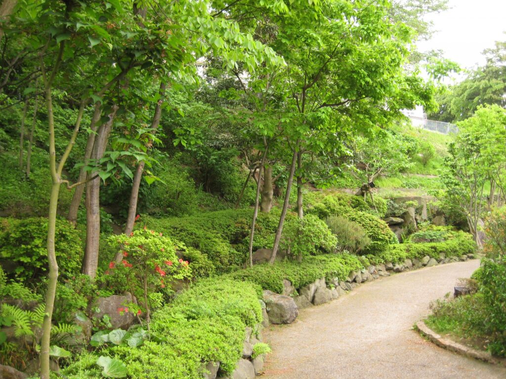 せせらぎこみち　郡山市