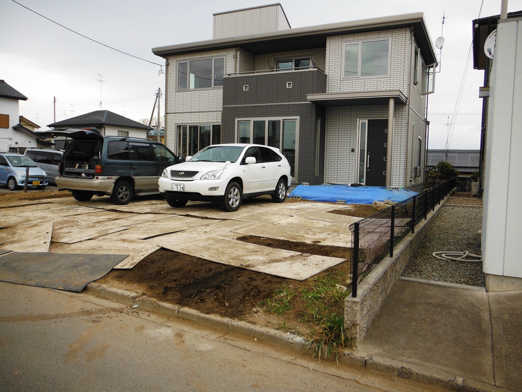 こだわりのある門塀が出来ました　郡山市O様邸